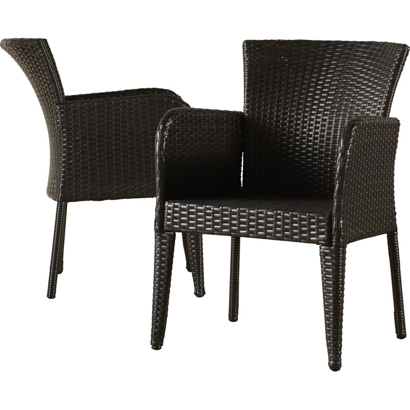 Wrought Studio Woodard Patio Dining Chair & Reviews Wayfair